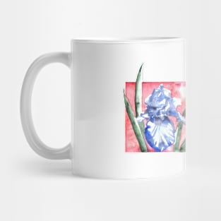 Iris In Watercolor Mug